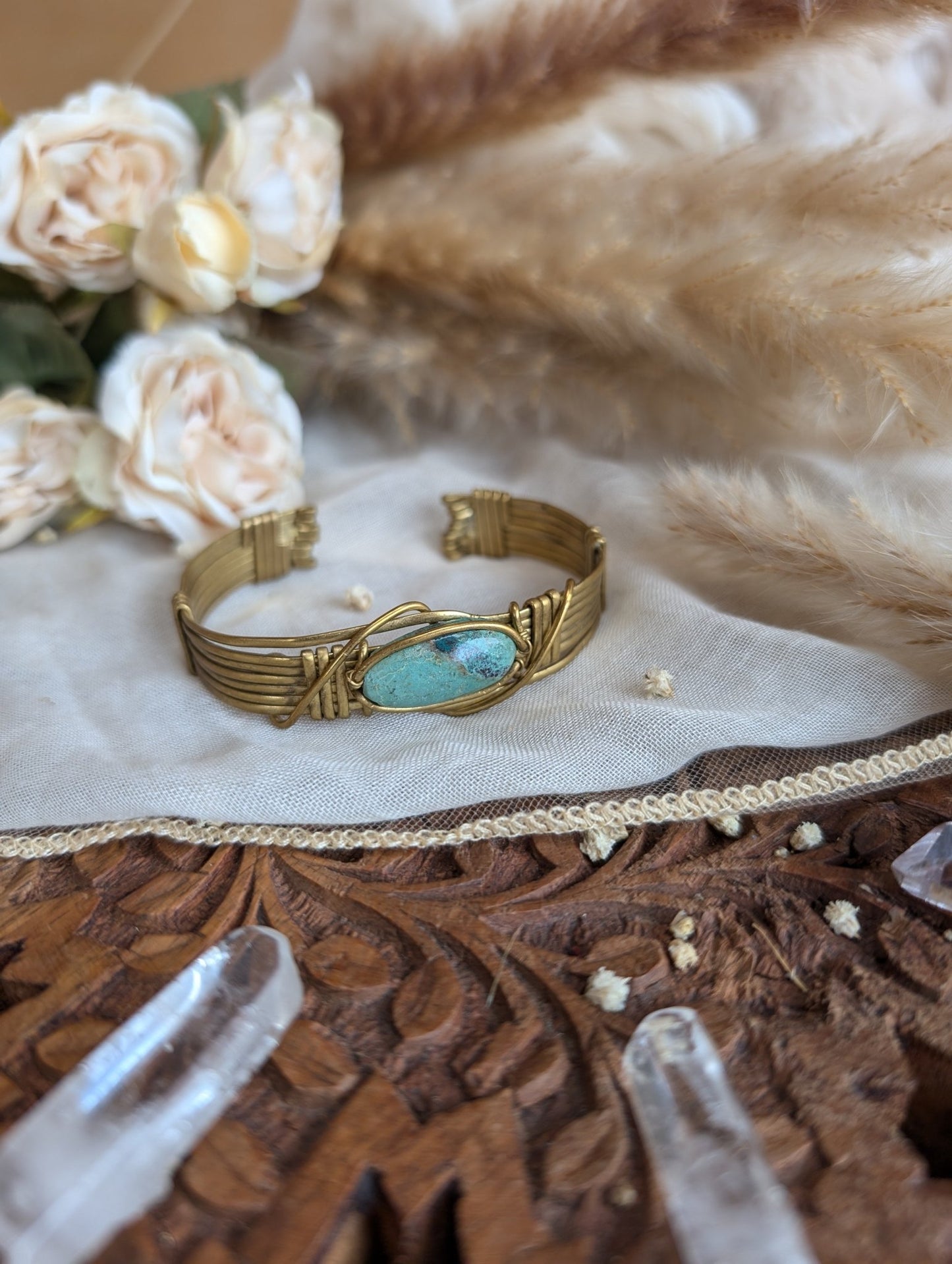 Crysocolla Bracelet - RÏKST JEWELRY