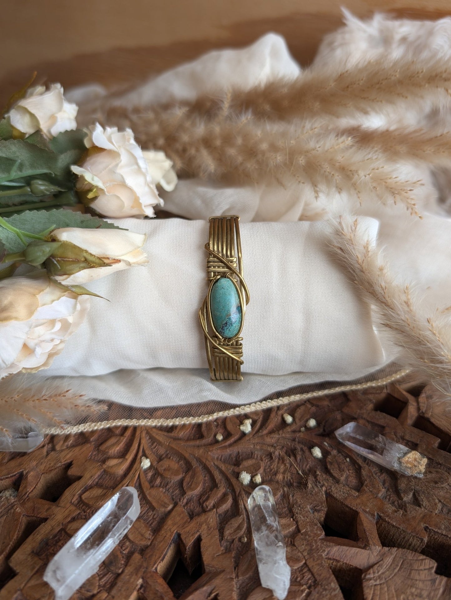 Crysocolla Bracelet - RÏKST JEWELRY