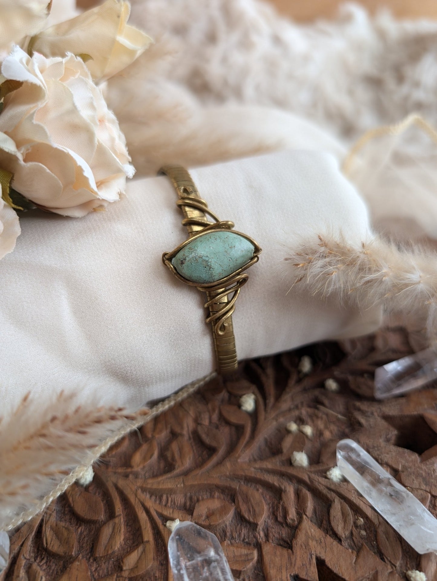 ZÏ · Crysocolla Bracelet - RÏKST JEWELRY