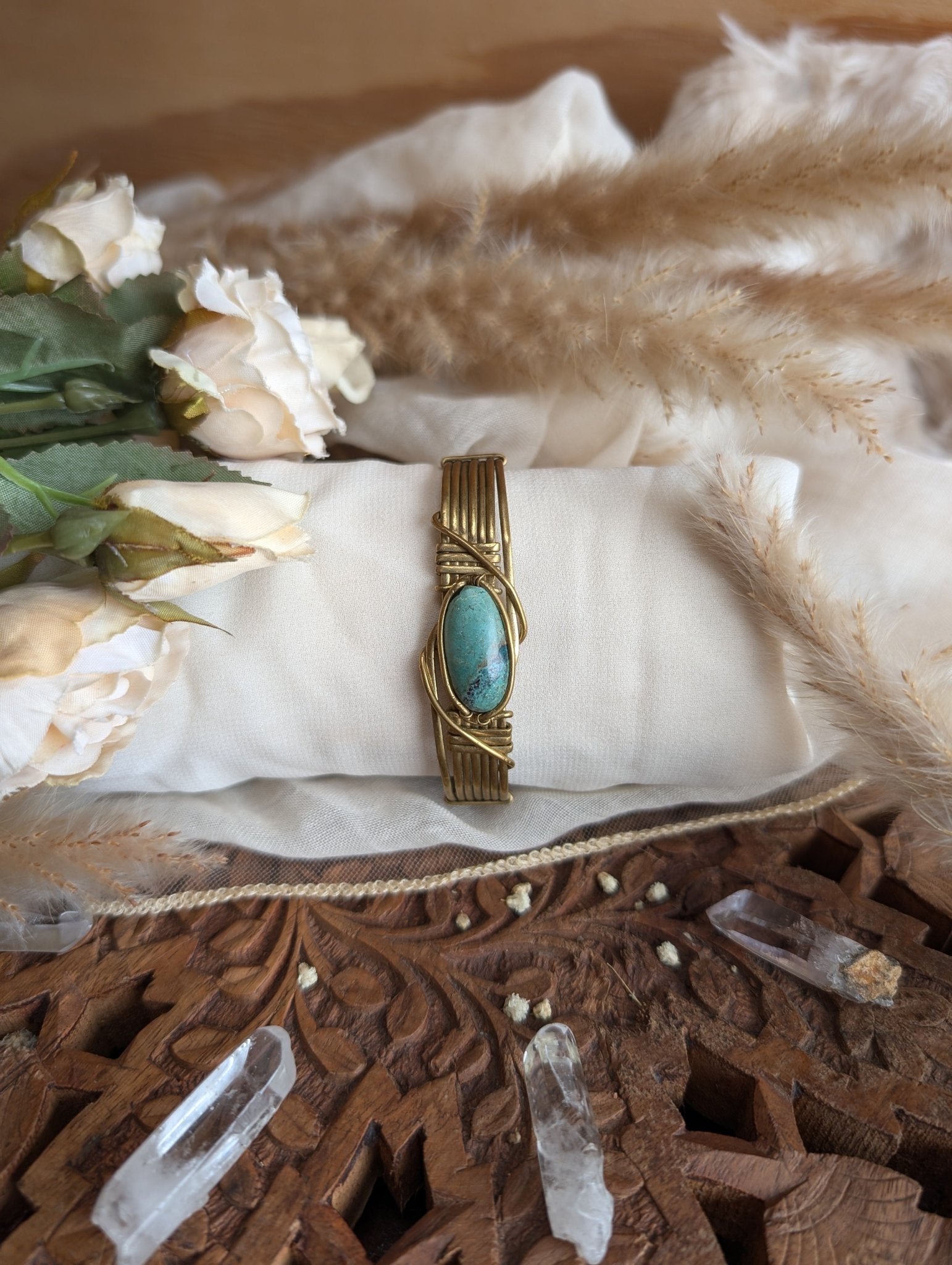 Crysocolla Bracelet - RÏKST JEWELRY