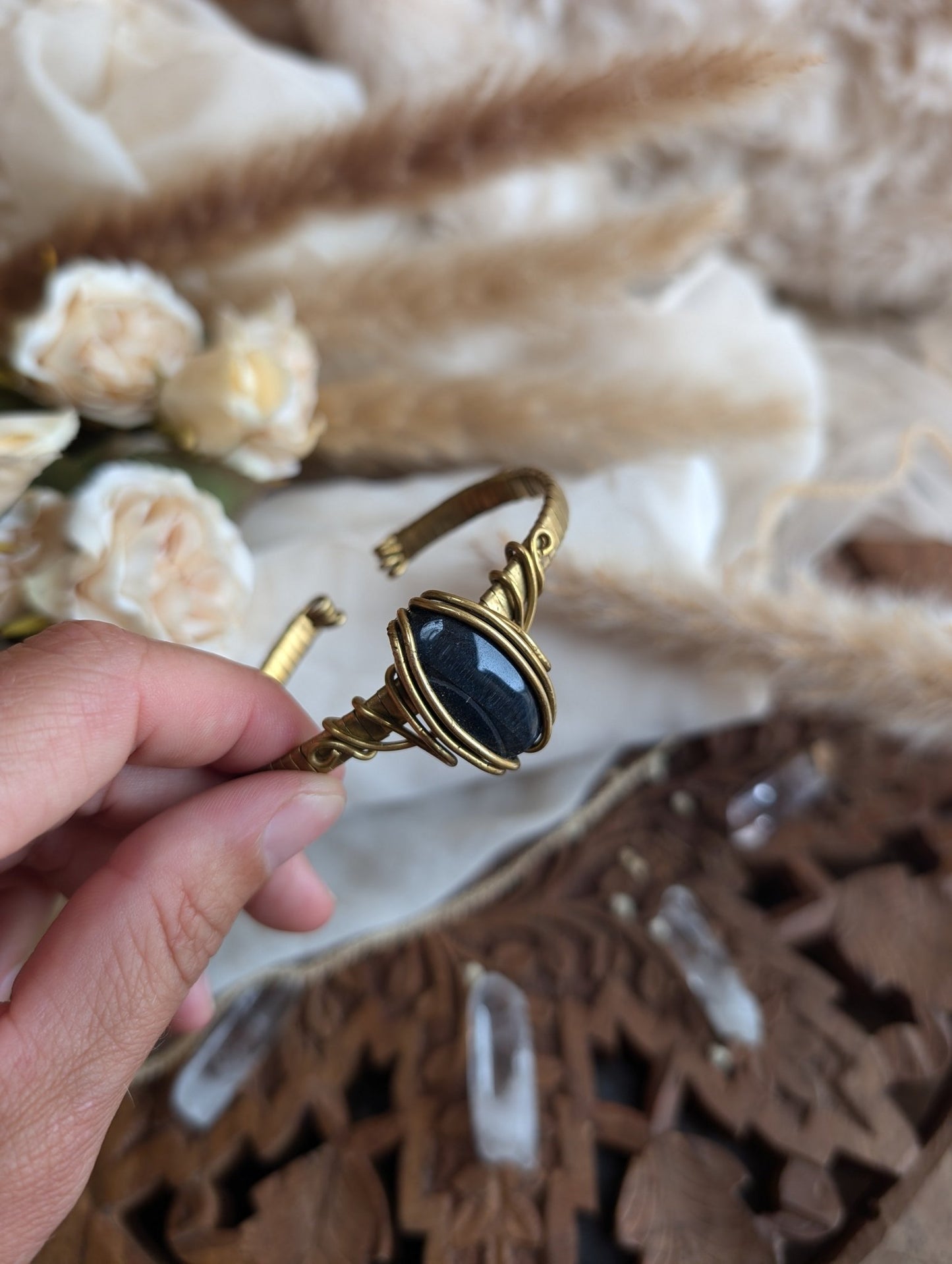 ZÏ · Blue Tiger Eye Bracelet - RÏKST JEWELRY