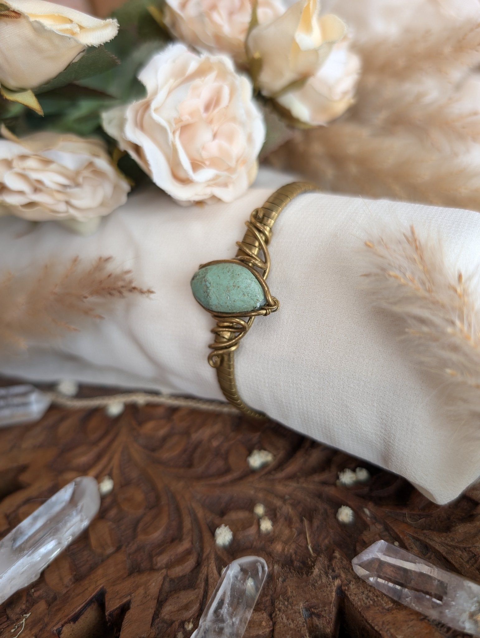 ZÏ · Crysocolla Bracelet - RÏKST JEWELRY