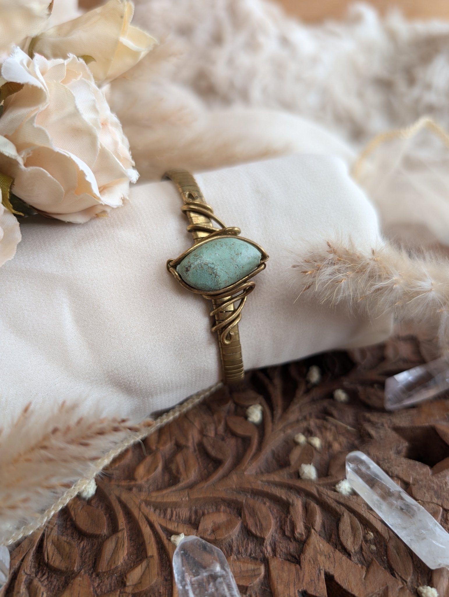 ZÏ · Crysocolla Bracelet - RÏKST JEWELRY